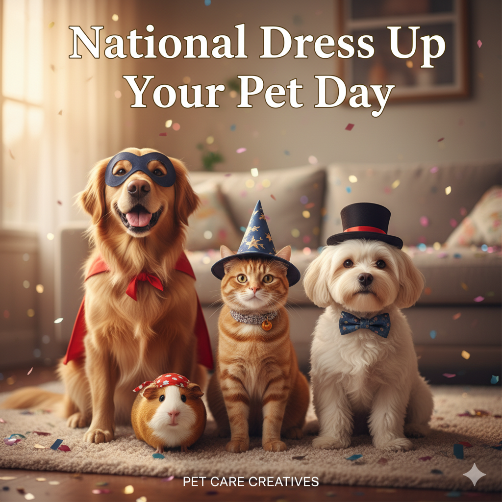 National Dress Up Your Pet Day 