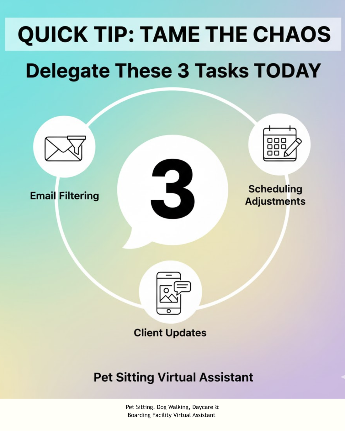 Quick Tip: Taming the Daily Chaos in Your Pet Care Business