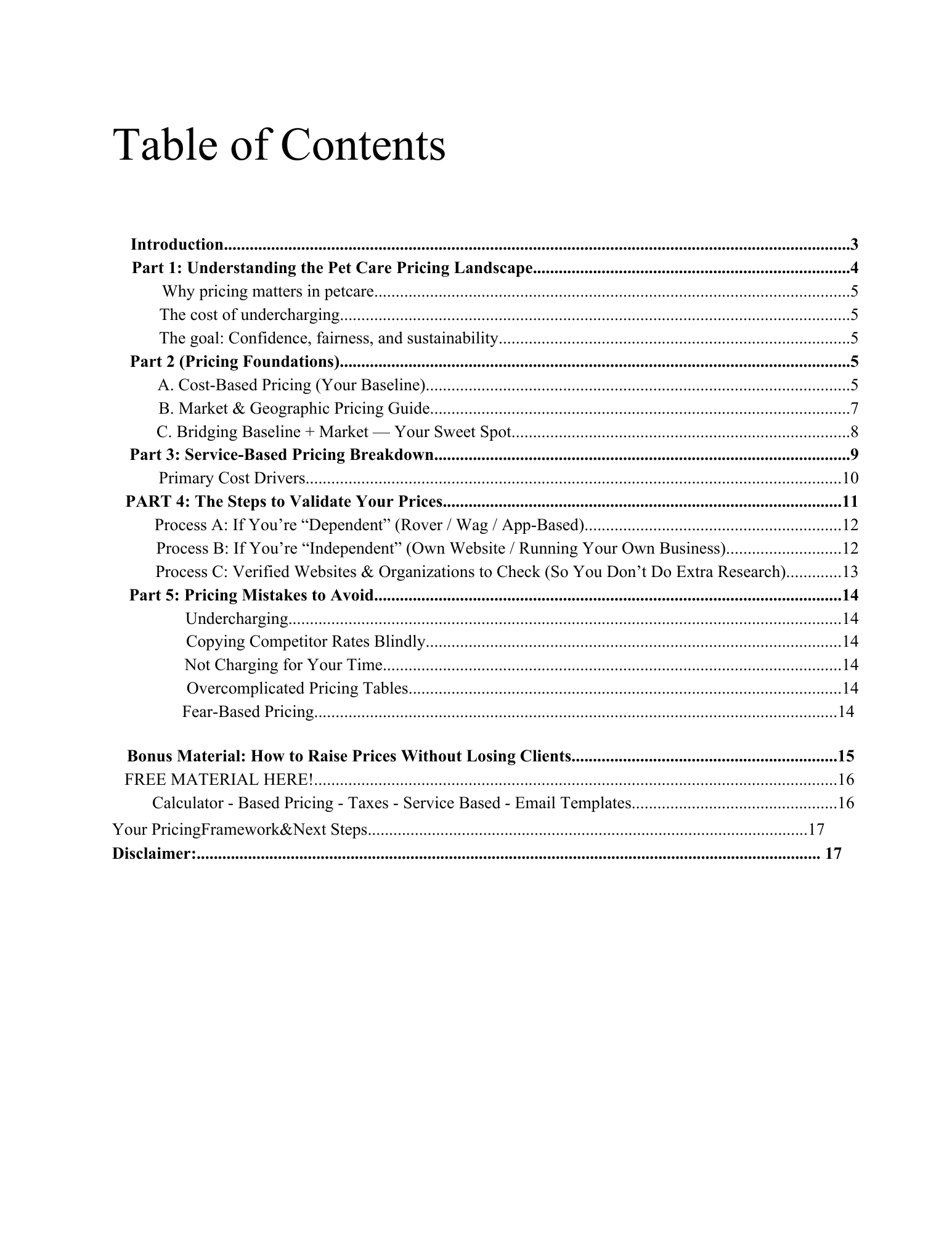 The Pet Sitter’s Pricing Shortcut (Free Calculator and Email Templates)