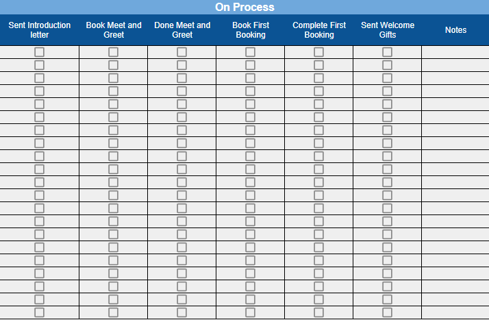 FREE Client Lead Spreadsheet Tracker